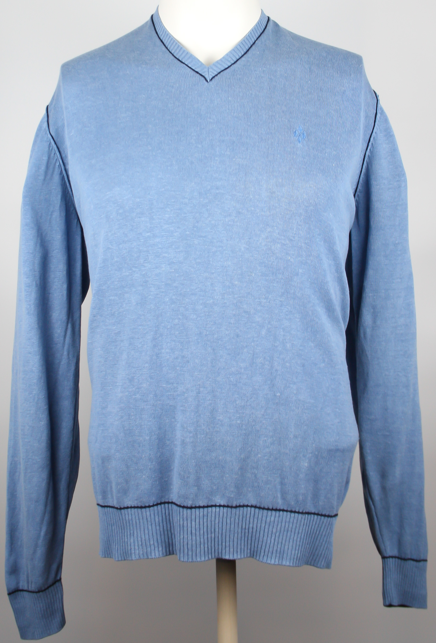 Burlington Heritage Pullover Steel Blue Größe XL *True Vintage* B-Ware